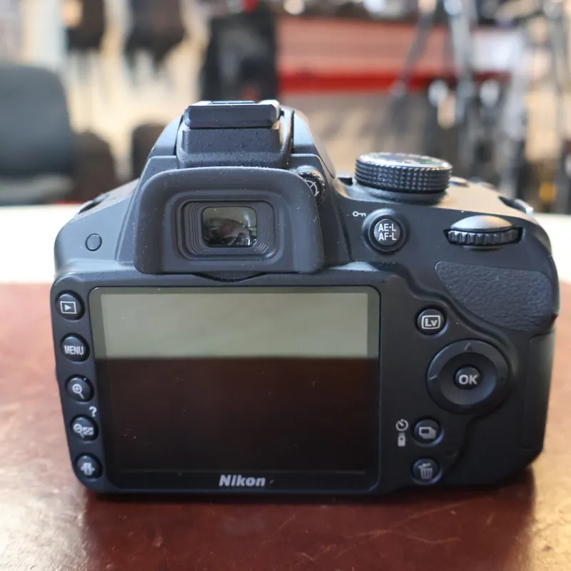 Used Nikon D3200 + 18-55mm VR - 2046 Actuations - 12 Month Warranty-2