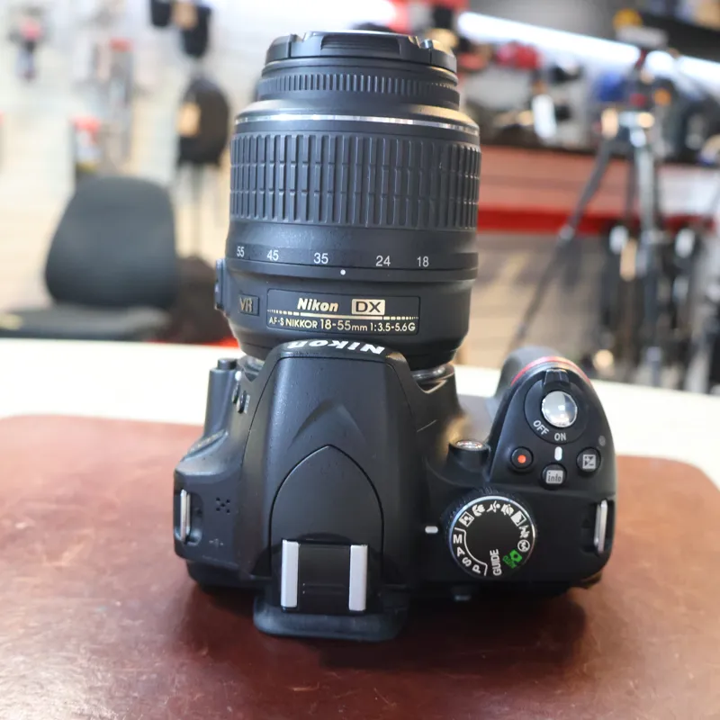 Used Nikon D3200 + 18-55mm VR - 2046 Actuations - 12 Month Warranty-5