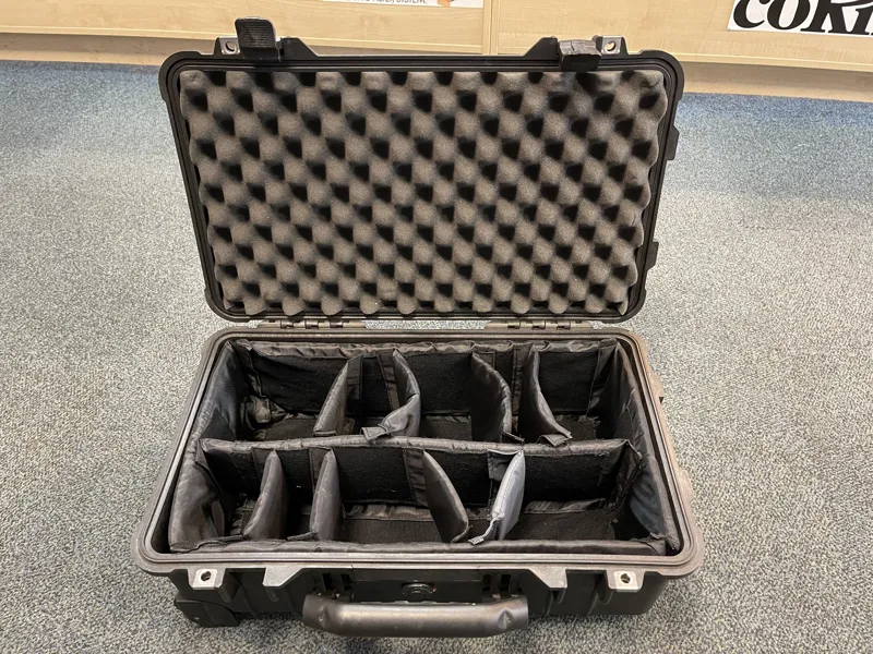 Used Peli 1510 Hard Case with Dividers - 12 Months Warranty-4
