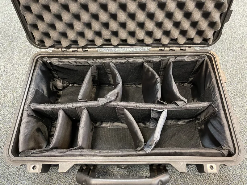 Used Peli 1510 Hard Case with Dividers - 12 Months Warranty-6