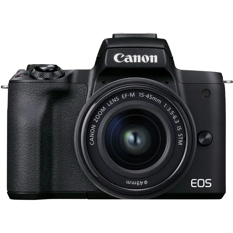 Canon EOS M50 Mark II Digital Camera with EF-M 15-45mm Lens - Black-6