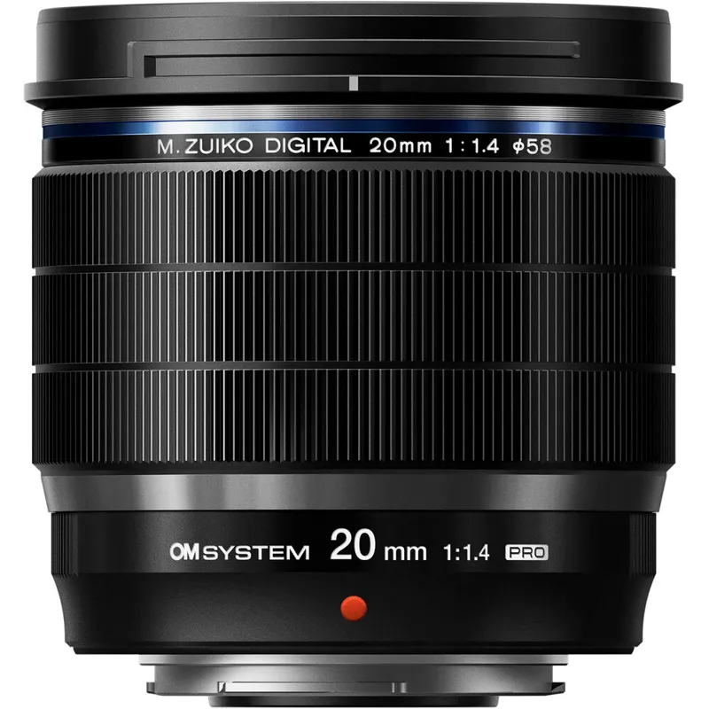 OM System M.Zuiko Digital ED 20mm f/1.4 PRO Lens - PRE-ORDER DEPOSIT-1