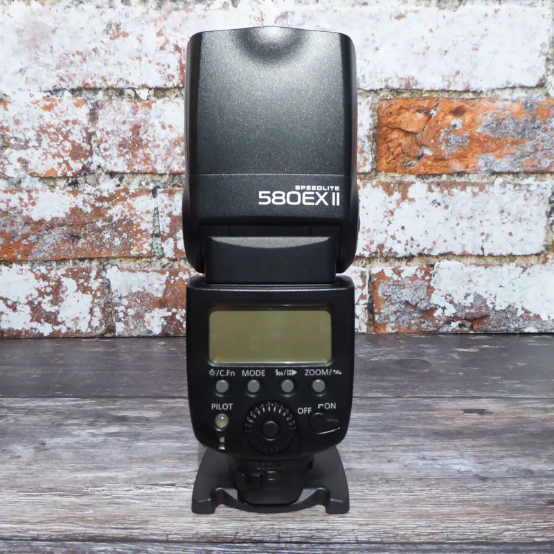 Used Canon Speedlite 580 EX II Flash 1 YEAR GTEE