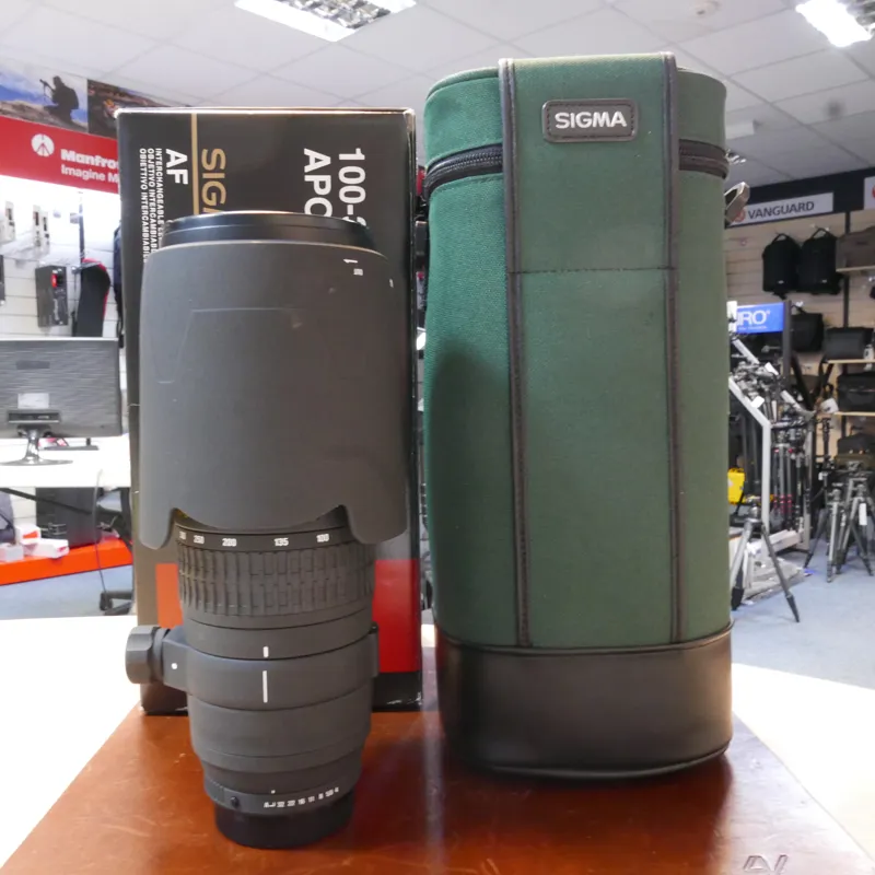 Used Sigma 100-300mm f4 APO IF Lens in Pentax Fit - 1 YEAR GTEE-1