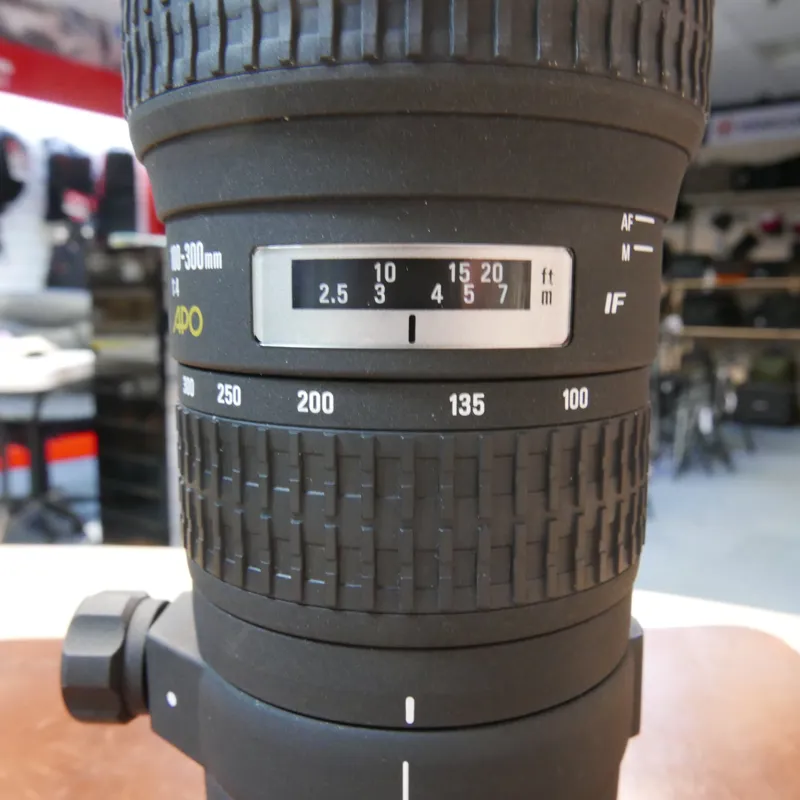Used Sigma 100-300mm f4 APO IF Lens in Pentax Fit - 1 YEAR GTEE-3