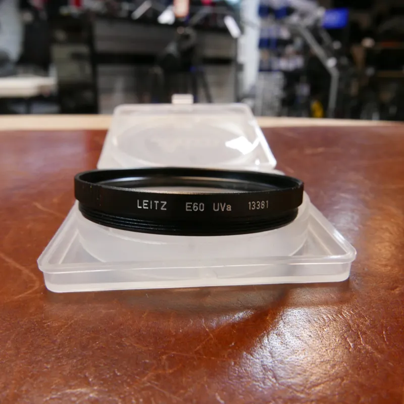 Used Leitz 13381 E60 UVa Filter - 1 YEAR GTEE-1