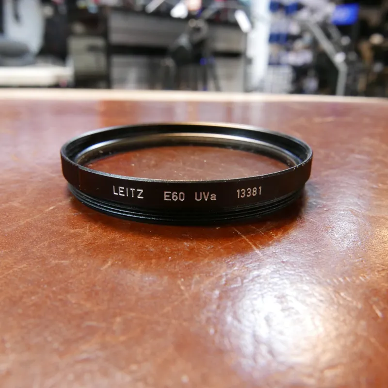 Used Leitz 13381 E60 UVa Filter - 1 YEAR GTEE