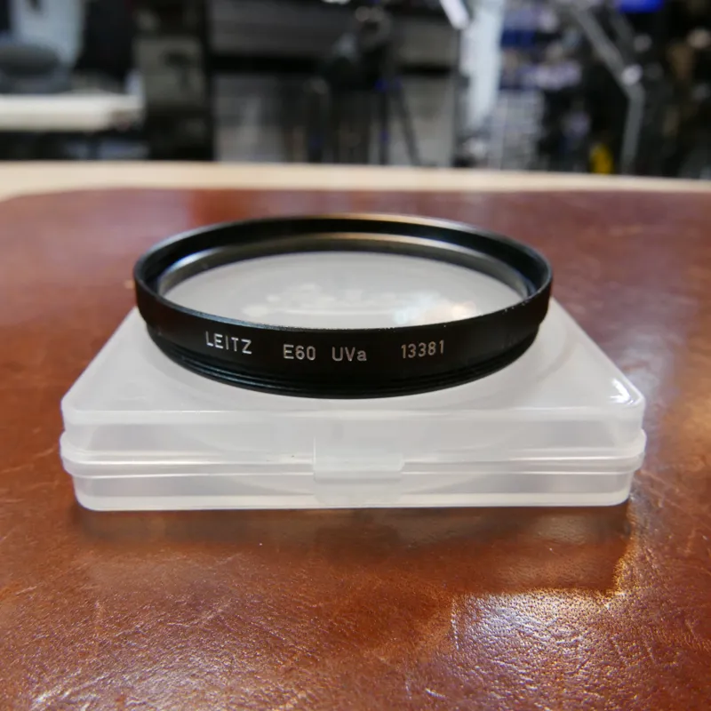 Used Leitz 13381 E60 UVa Filter - 1 YEAR GTEE-3