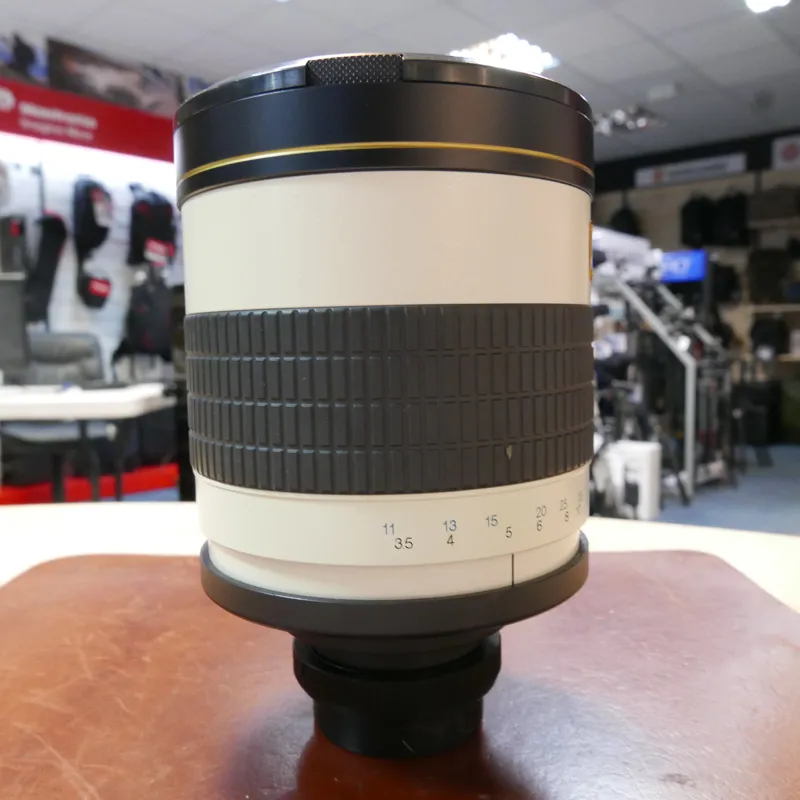 Used Samyang 800mm f8 Mirror lens in Pentax fit - 1 YEAR GTEE-2