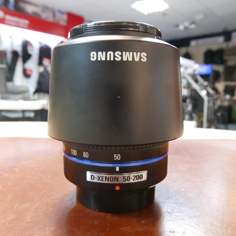 Used Samsung D-Xenon 50-200mm f4-5.6 ED lens in Pentax fit - 1 YEAR GTEE-1