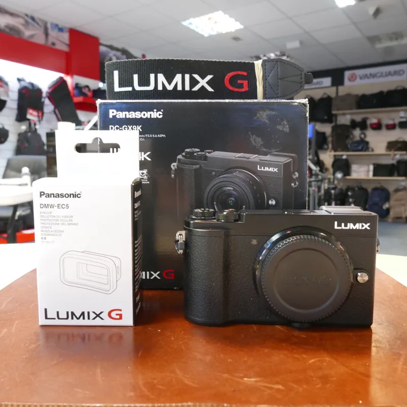 Used Panasonic Lumix GX9 Camera Body with 462 actuations - 1 YEAR GTEE