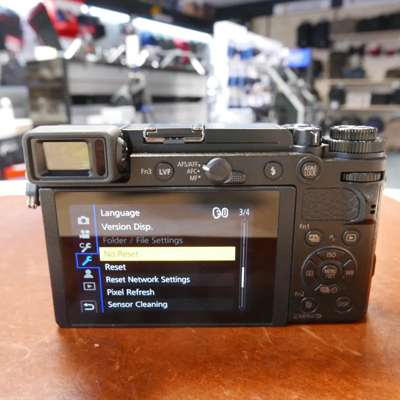 Used Panasonic Lumix GX9 Camera Body with 462 actuations - 1 YEAR GTEE-3