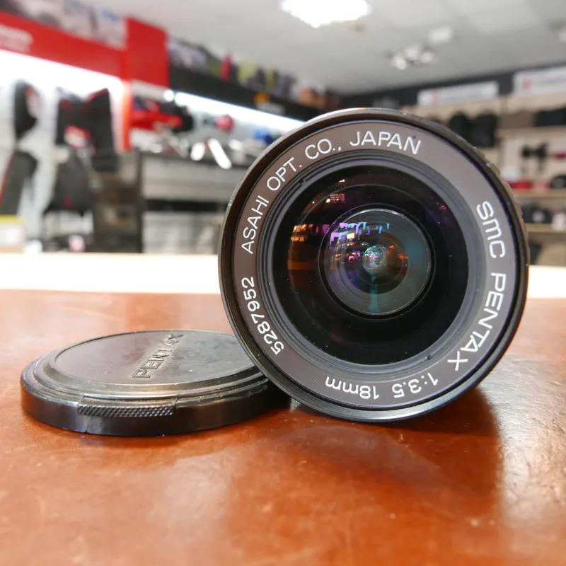 Used Pentax SMC 18mm f3.5  Lens - 1 YEAR GTEE-2