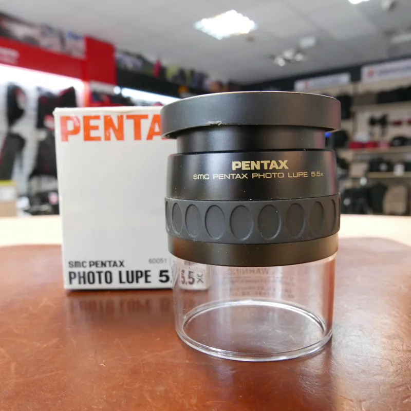 Used Pentax Photo Lupe 5.5x - 1 YEAR GTEE