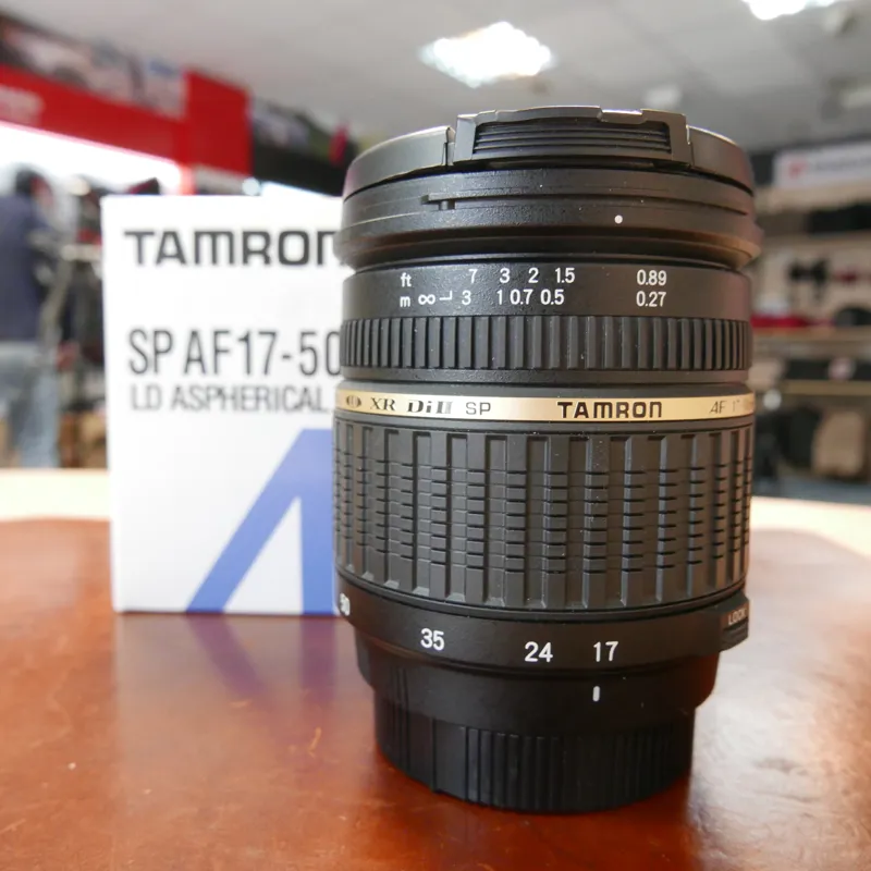 Used Tamron SP AF 17-50mm f2.8 XR Di II lens in Nikon fit - 1 YEAR GTEE