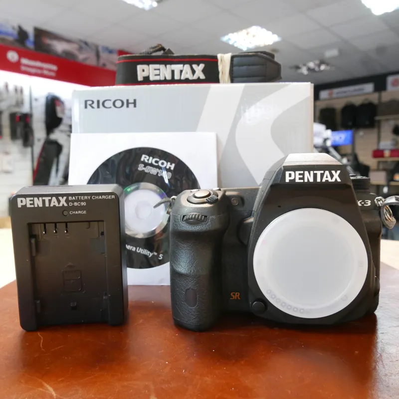 Used Pentax K-3 Camera Body with 5885 actuations - 1 YEAR GTEE
