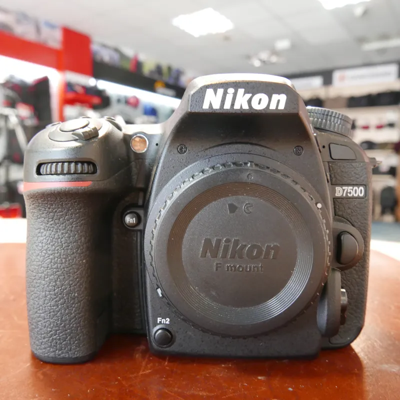 Used Nikon D7500 DSLR Body with 1280 actuations  - 1 YEAR GTEE-1