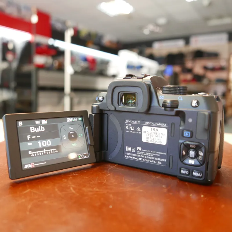 Used Pentax K-70 DSLR Body with 1877 Actuations - 1 YEAR GTEE-3