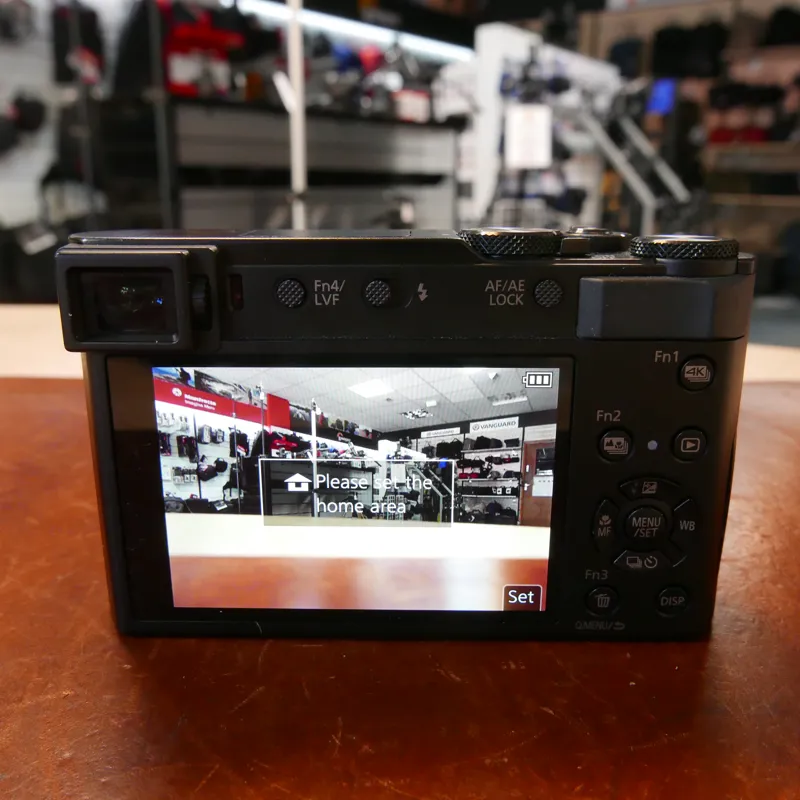 Used Panasonic Lumix TZ200 Black Camera - 1 YEAR GTEE-2
