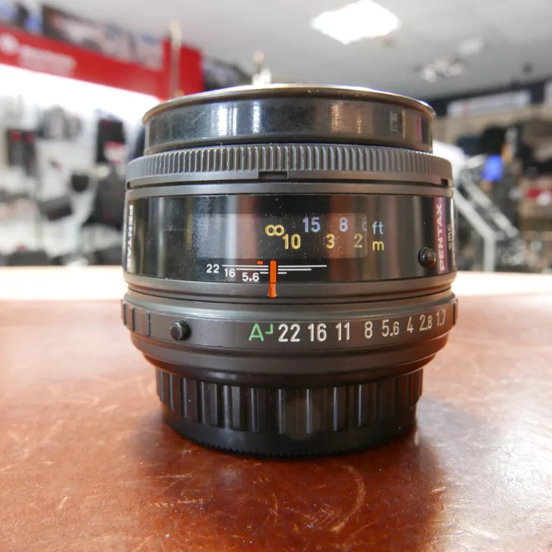 Used Pentax F 50mm f1.7 Lens - 1 YEAR GTEE
