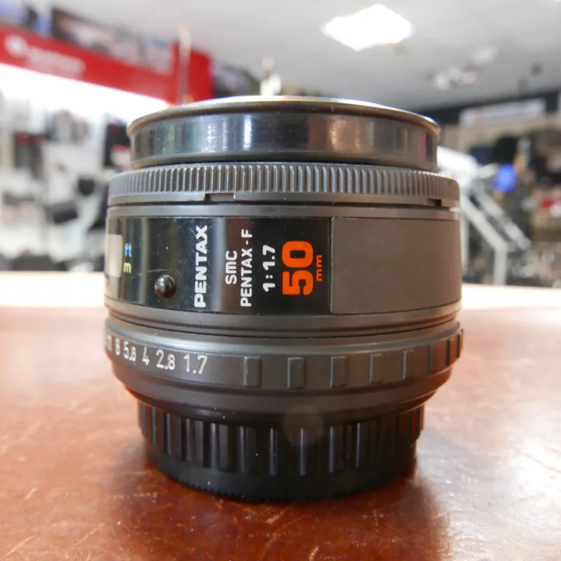 Used Pentax F 50mm f1.7 Lens - 1 YEAR GTEE-1