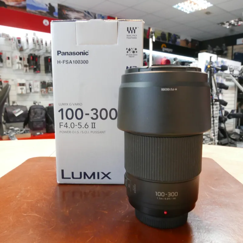 Used Panasonic Lumix G Vario 100-300mm f4-5.6 II - 1 YEAR GTEE
