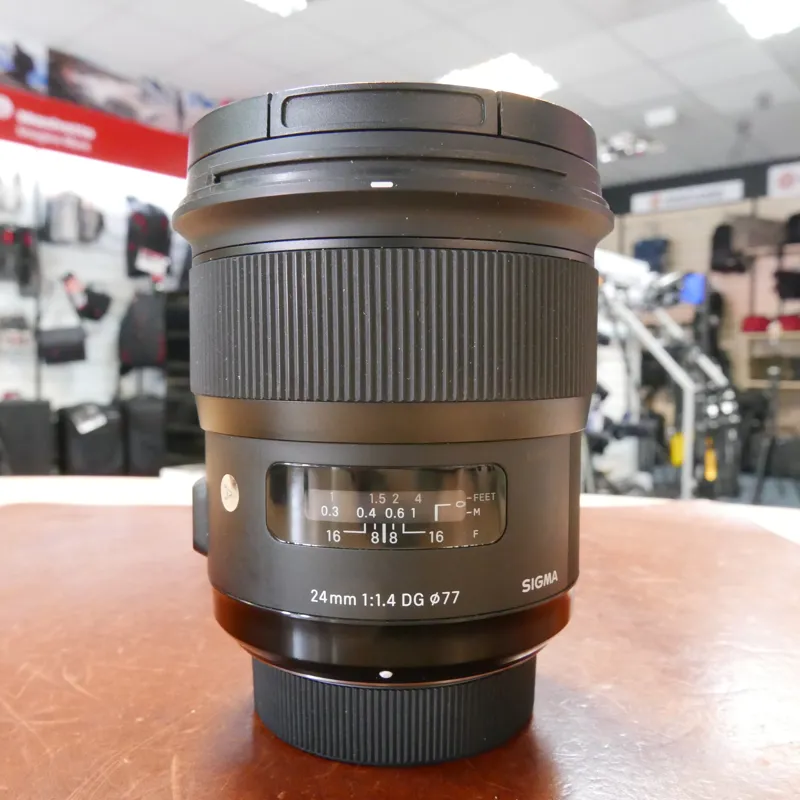 Used Sigma 24mm F1.4 DG HSM Art Lens - Nikon AF - 1 YEAR GTEE-2