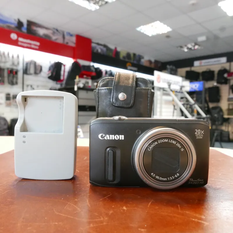 Used Canon Powershot SX260HS Digital Compact - 1 YEAR GTEE