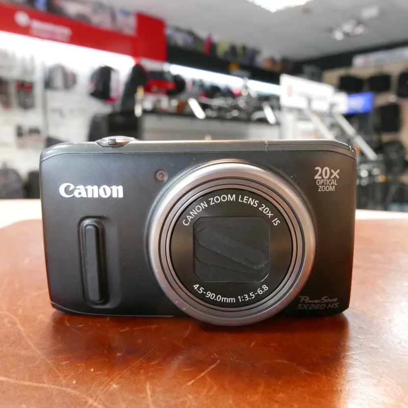 Used Canon Powershot SX260HS Digital Compact - 1 YEAR GTEE-1