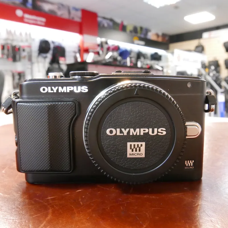 Used Olympus PEN E-PL5 Body - Black - 13924 Actuations - 1 YEAR GTEE-1