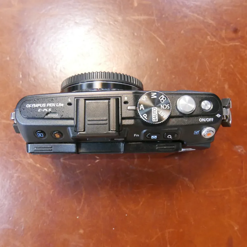 Used Olympus PEN E-PL5 Body - Black - 13924 Actuations - 1 YEAR GTEE-4