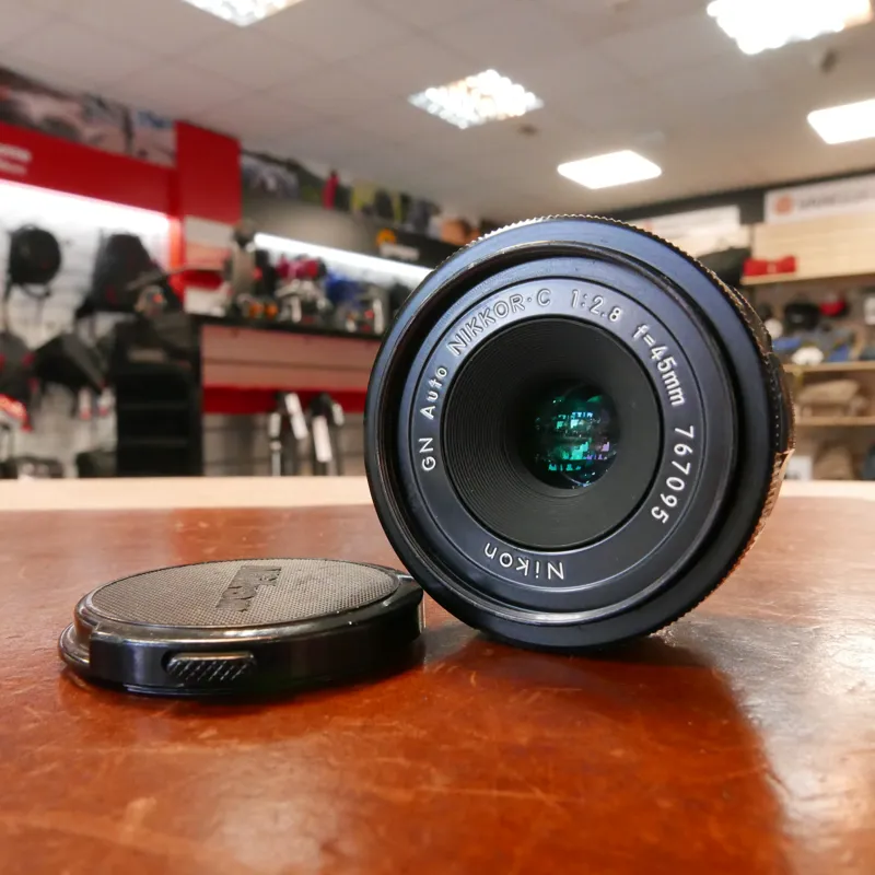 ☆GN Auto NIKKOR 1:2.8 f=45mm レンズ☆