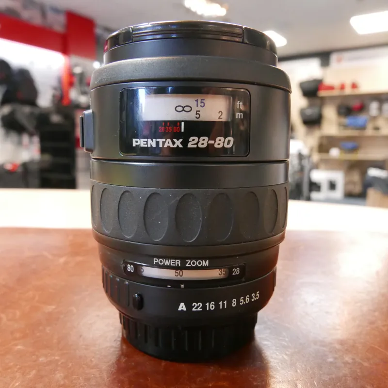 Used Pentax SMC  FA 28-80mm f3.5-4.7 - 1 YEAR GTEE