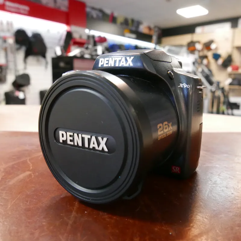 Used Pentax X90 Bridge Camera - 1 YEAR GTEE-1