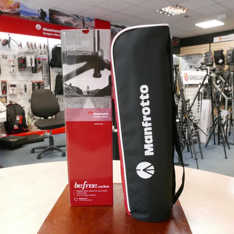 Used Manfrotto MKBFRC4-BH Tripod + Ball Head - 1 YEAR GTEE-1