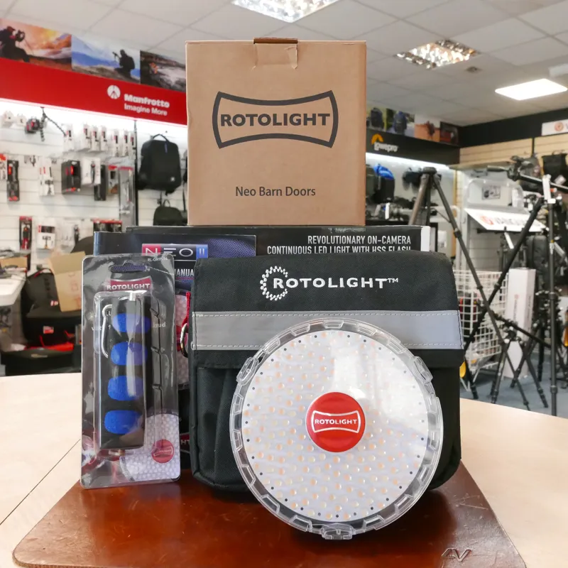 Used Rotolight Neo 2 LED Lighting Kit - 1 YEAR GTEE