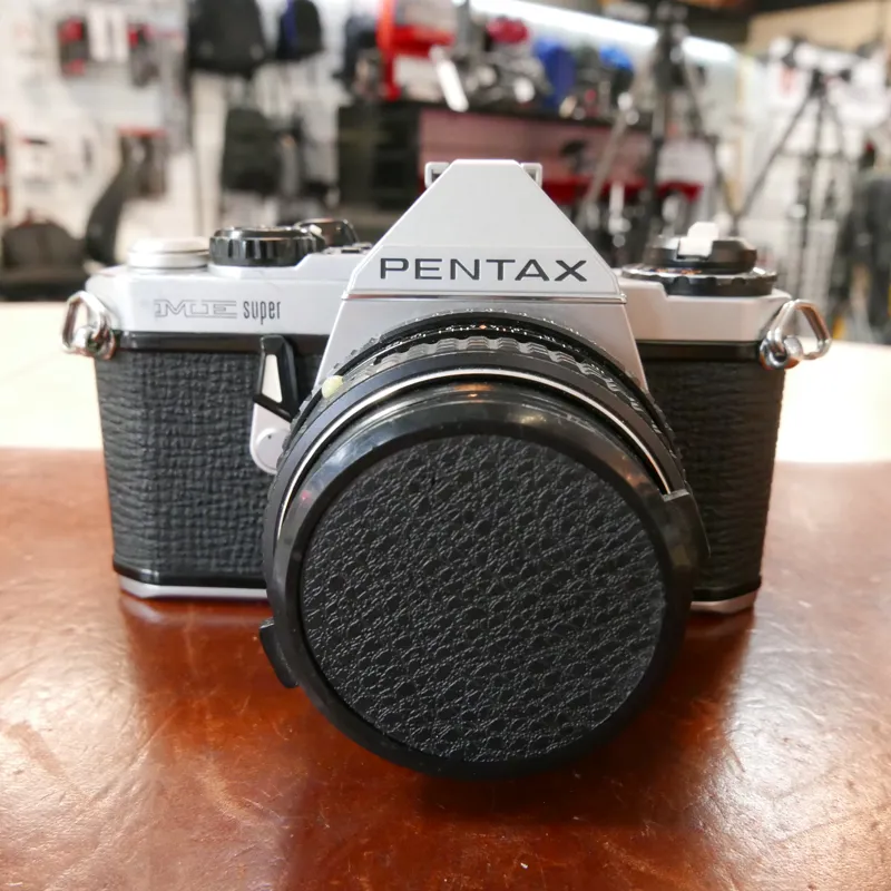 Used Pentax ME Super + SMC M 50mm f1.7 - Film - 1 YEAR GTEE
