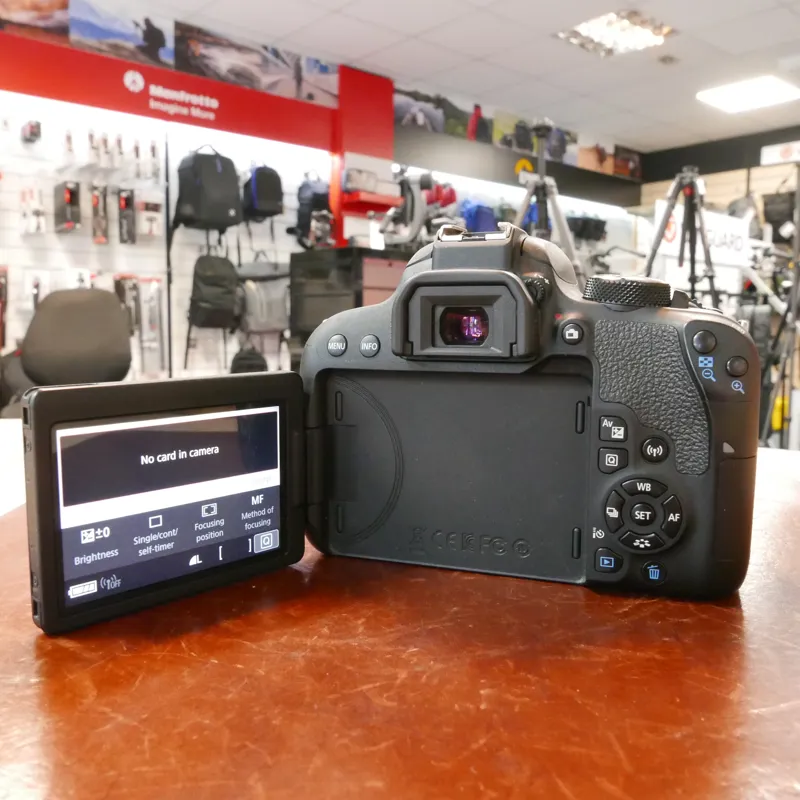 Used Canon EOS 800D Body - 3678 Actuations - 1 YEAR GTEE-3