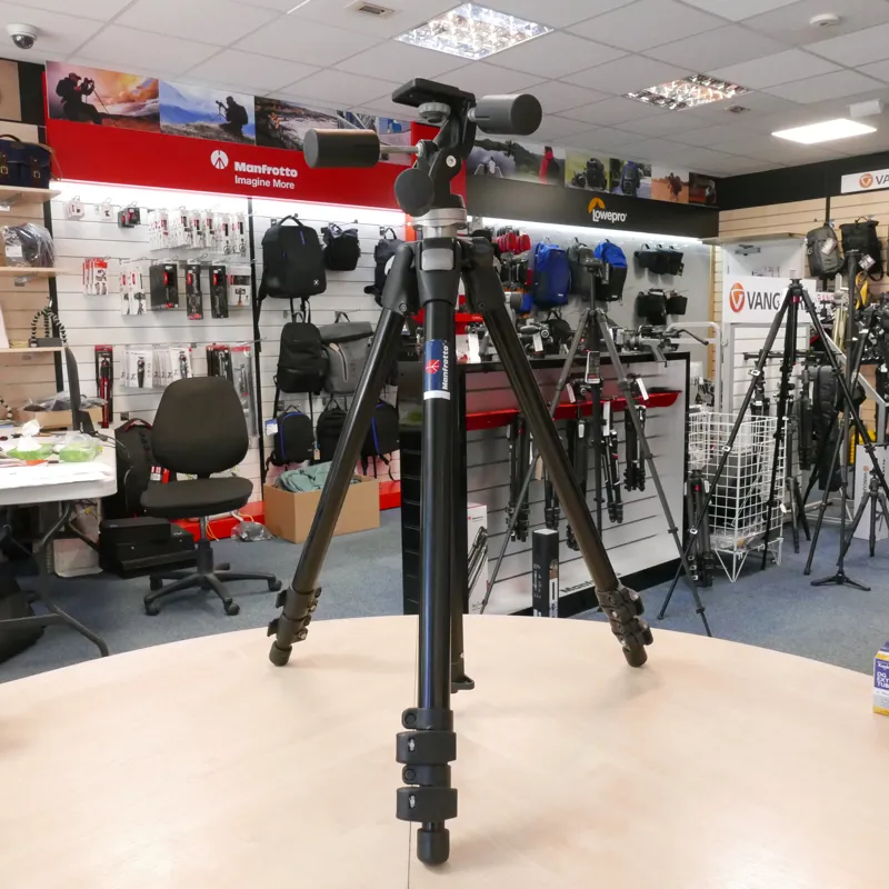 Used Manfrotto 055CLB Tripod + 141 Head - 1 YEAR GTEE-2