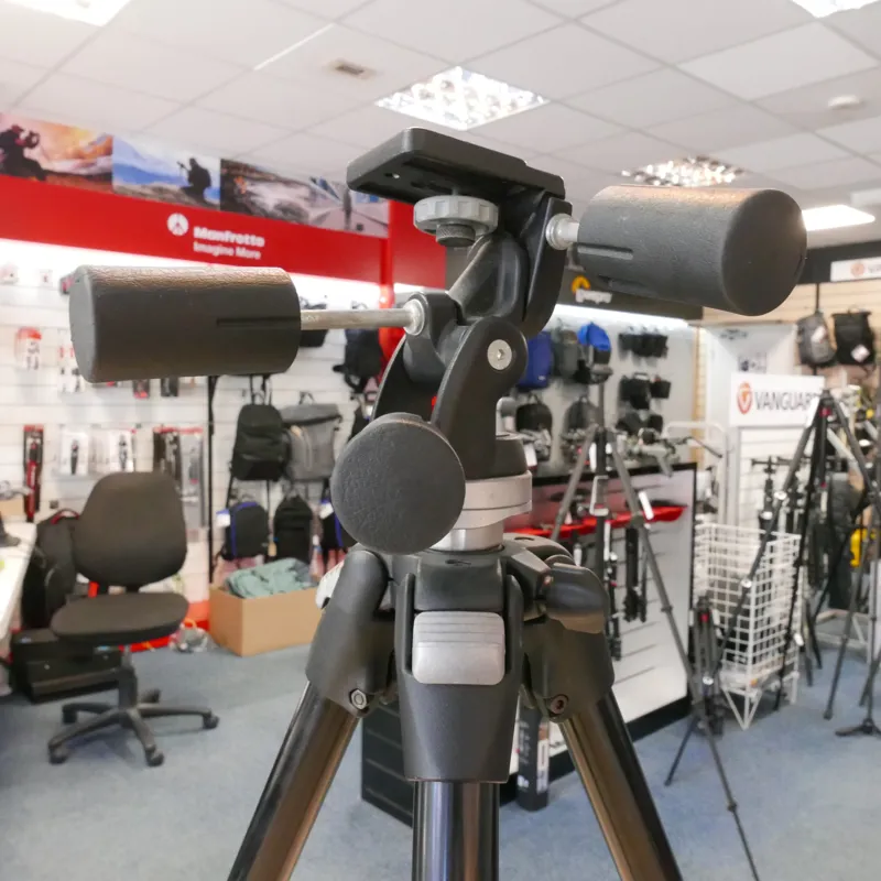 Used Manfrotto 055CLB Tripod + 141 Head - 1 YEAR GTEE-3