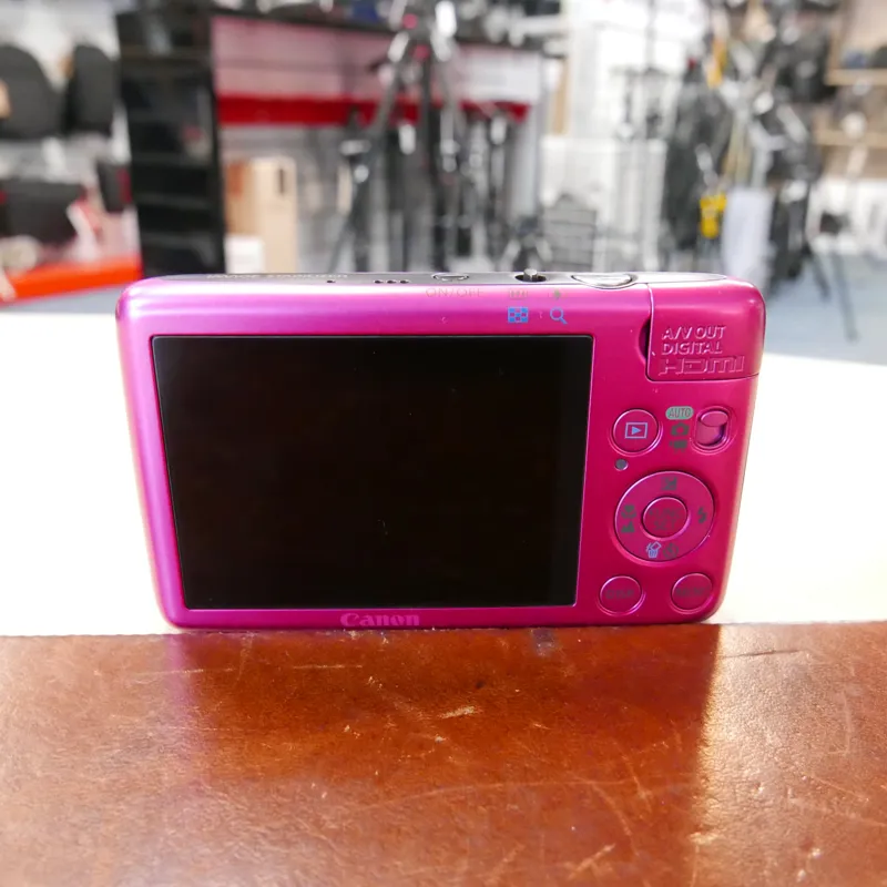 Used Canon IXUS 130 Digital Compact - Pink - 1 YEAR GTEE-2