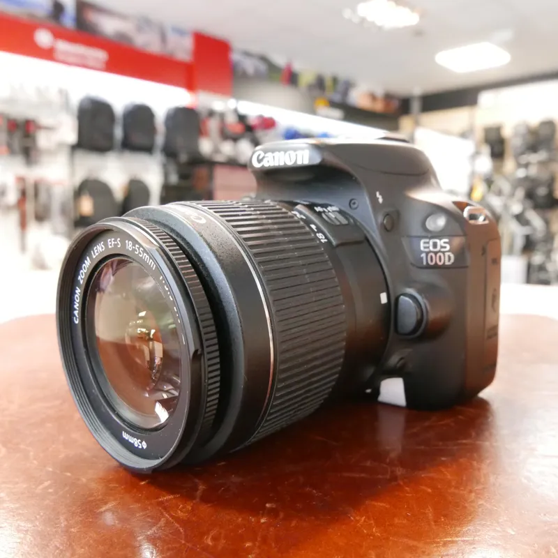 Used Canon EOS 100D + 18-55mm f3.5-5.6 III - 13676 Actuations - 1 YEAR GTEE-1