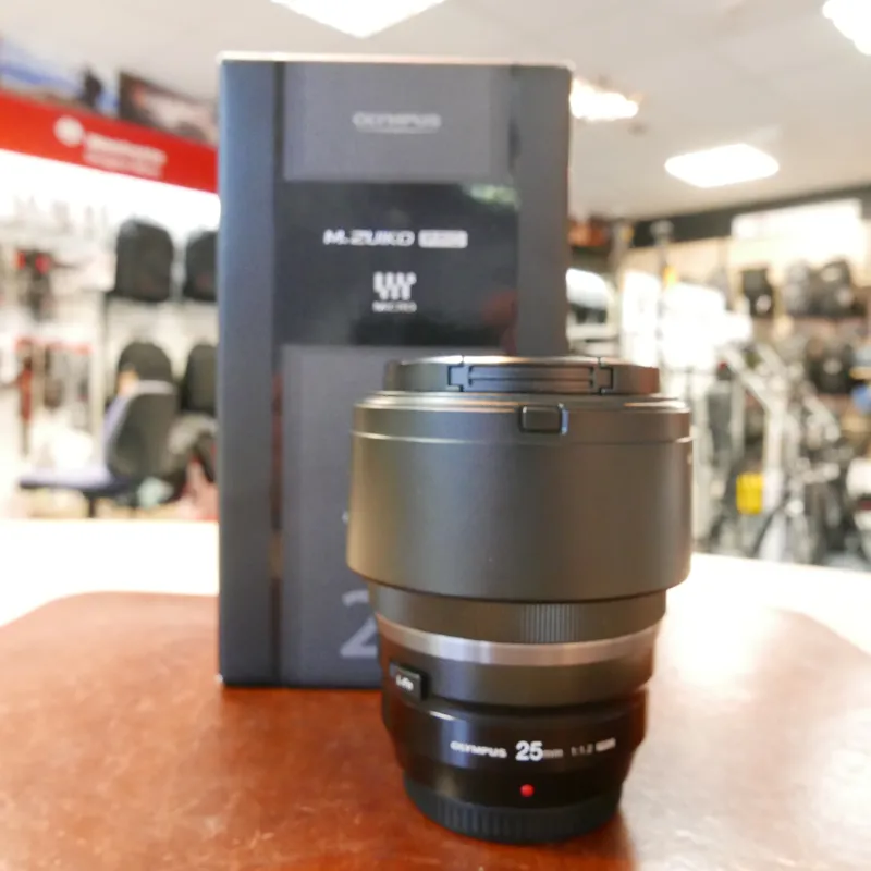 Used Olympus M.Zuiko 25mm f1.2 Pro 1 YEAR GTEE