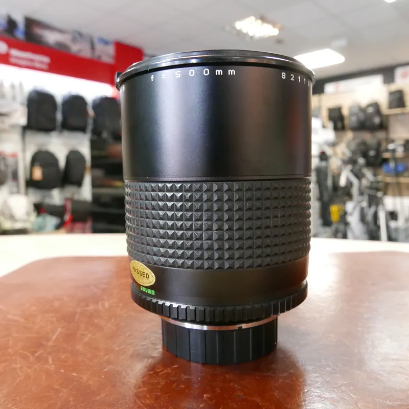 Used Makinon 500mm f8 Reflex Mirror - Pentax K - 1 YEAR GTEE-1