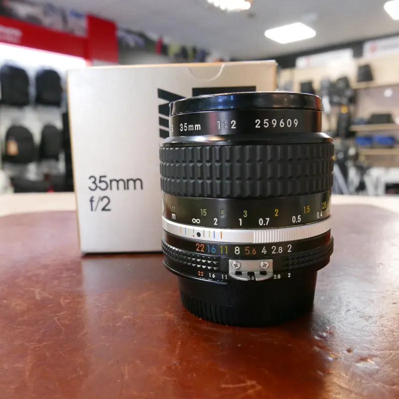 Used Nikon 35mm f2 Nikkor - AIS - 1 YEAR GTEE