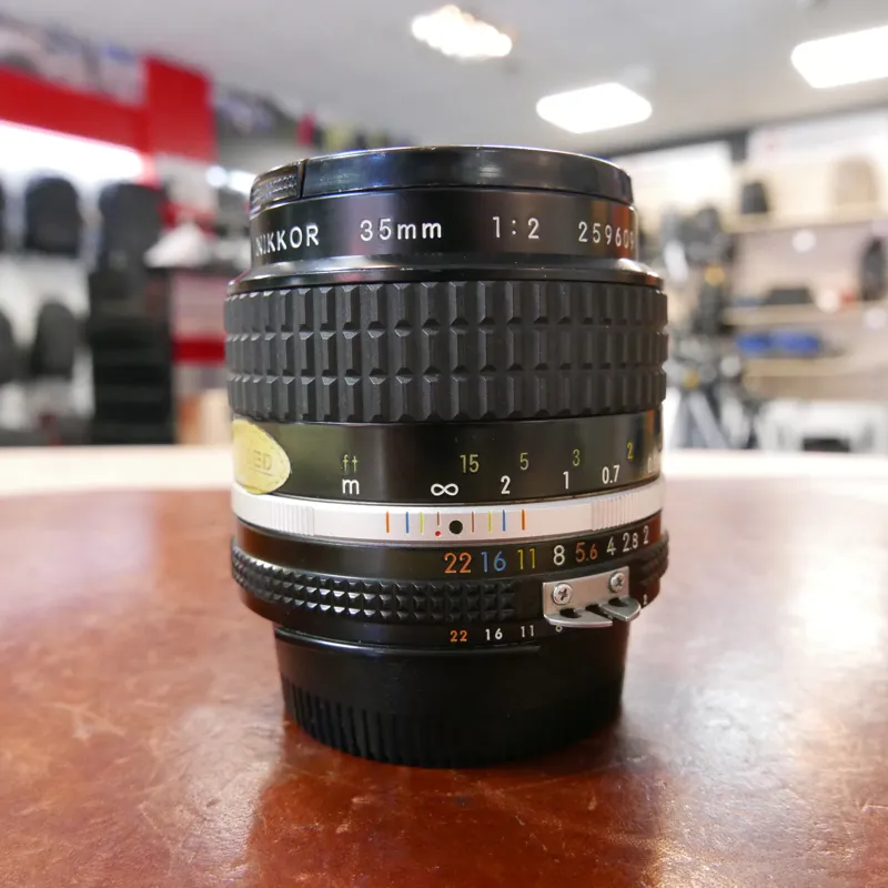 Used Nikon 35mm f2 Nikkor - AIS - 1 YEAR GTEE-1