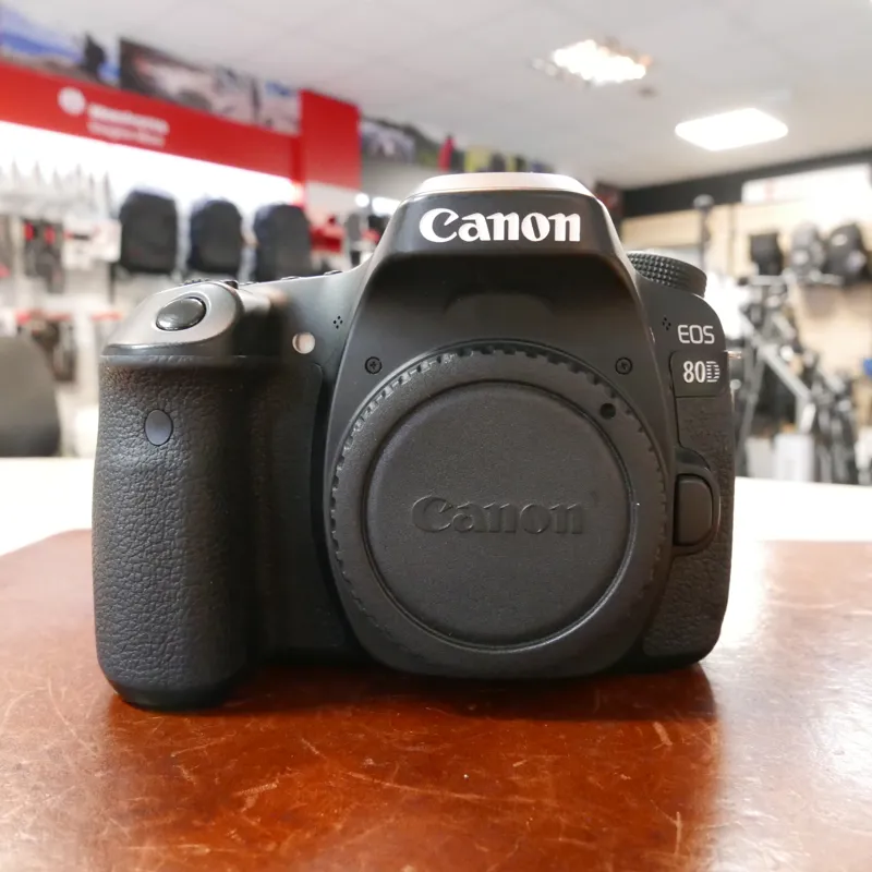 Used Canon EOS 80D Body - 8425 Actuations - 1 YEAR GTEE-1