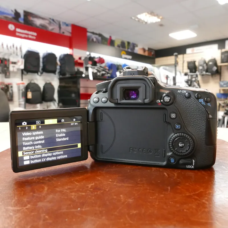 Used Canon EOS 80D Body - 8425 Actuations - 1 YEAR GTEE-3