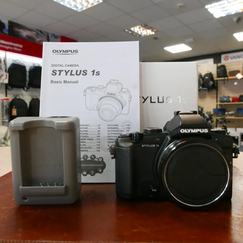 Used Olympus Stylus 1s Digital Compact - 1 YEAR GTEE