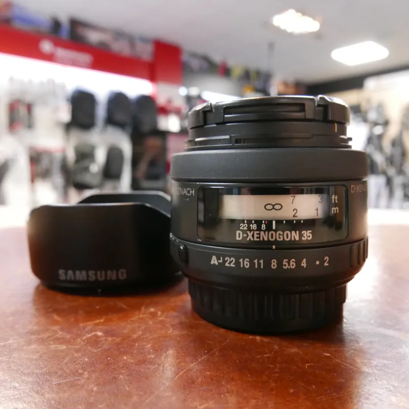 Used Samsung 35mm f2 D Xenogon - Pentax AF - 1 YEAR GTEE